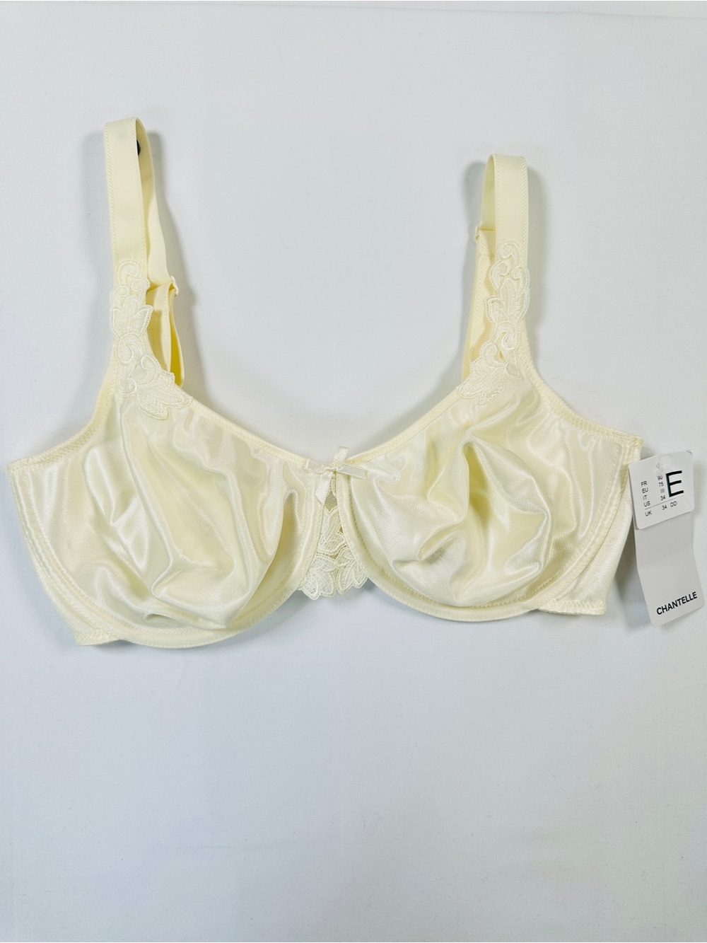 Chantelle Hedona Seamless Underwire Bra Ivory Full Cup 34DD NWT